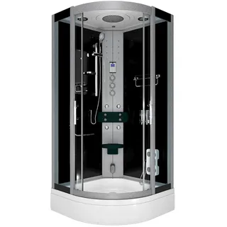 AcquaVapore Dampfdusche Duschtempel Sauna Dusche Duschkabine D46-53T3-EC 90x90