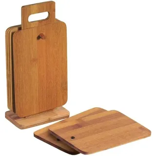 KESPER® Frühstücksbrett Brettchenständer, Bambus, Braun, One Size 22x14 cm, (1-St)