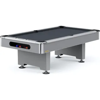 Automaten Hoffmann Billardtisch Club Pro III Dekor Grau, (198 x 99 cm)