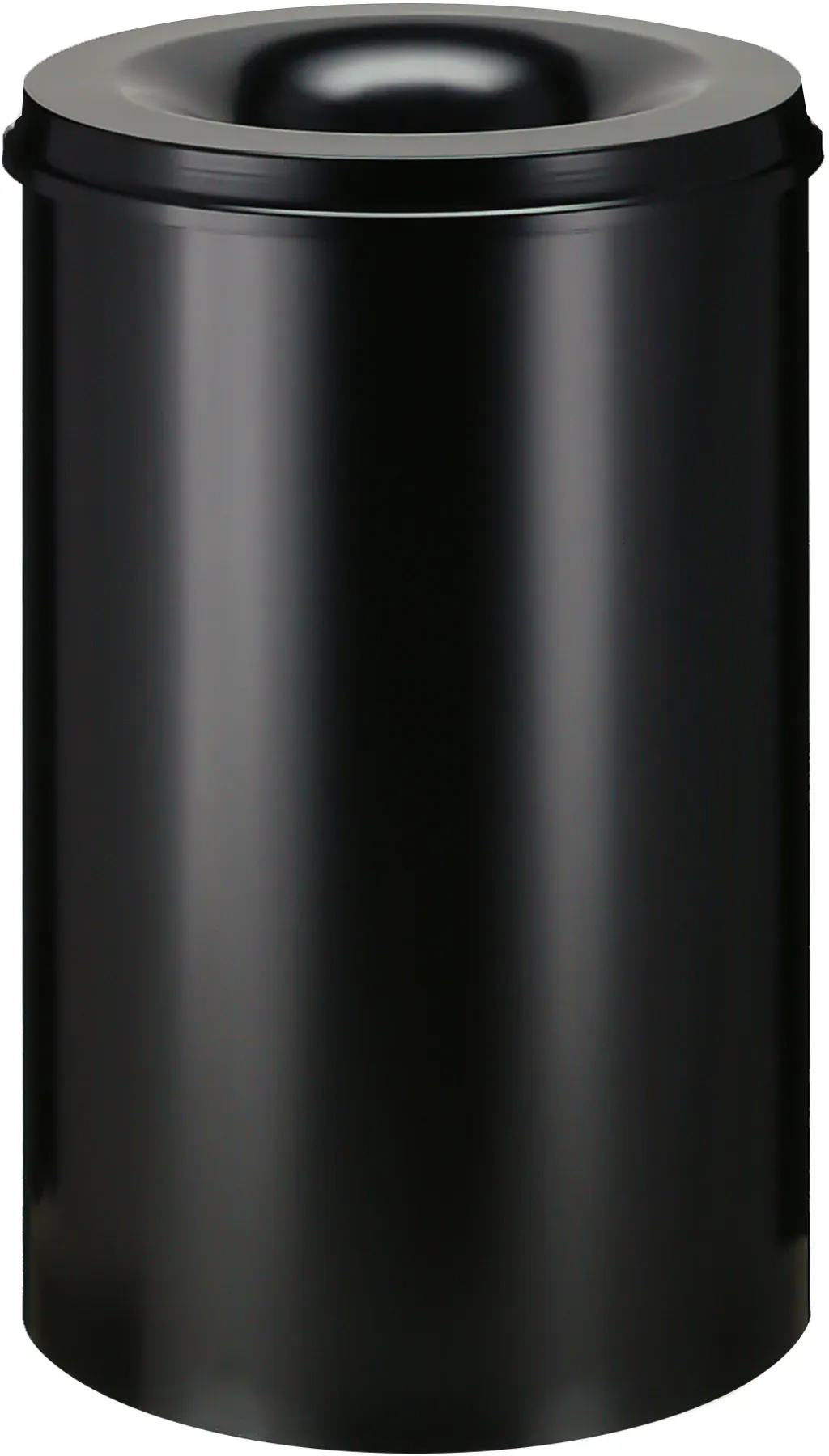 V-Part Feuerlöschender Papierkorb 110 Liter offen schwarz
