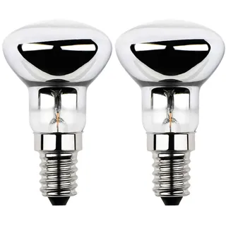 GLOWANTS 2 x Lavalampe Glühbirne R39 E14 30W 230v, Glühbirne Lavalampe Dimmbar Warmweiß 2600K.