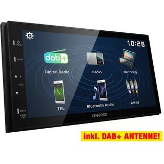 KENWOOD 2-DIN DMX129DAB Auto Radioset für VW Touareg & T5