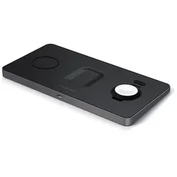 Satechi Trio Wireless Charging Pad Schwarz