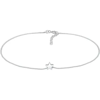 Elli Fußschmuck Damen Fußkettchen Stern Astro Strand Urlaub in 925 Sterling Silber