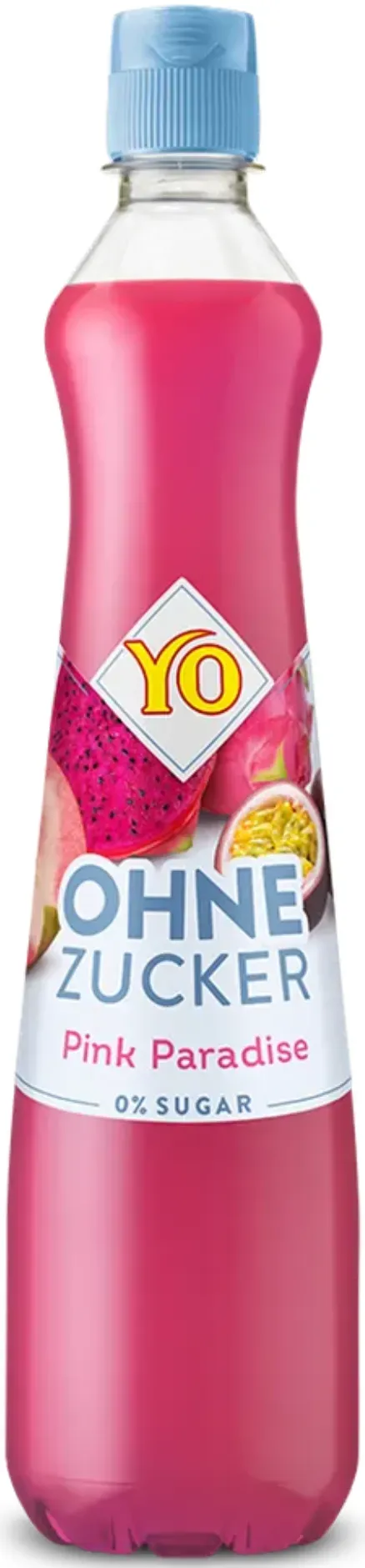 YO Sirup Pink Paradise ohne Zucker