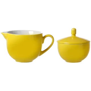 Ritzenhoff & Breker Doppio Milchkännchen Zuckerdose Gelb