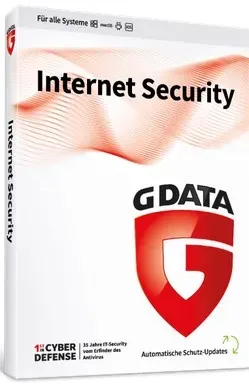 G Data Internet Security 2025, 3 Geräte, 1 Jahr