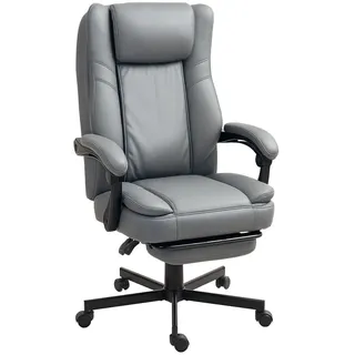 Homcom Mikrofaser Grau