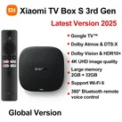 New Xiaomi TV Box S 3rd Gen, Smart Android TV Box 4K UHD Media Player, Dolby Vision HDR10+ Google Assistant Google TV Set-Top-Box