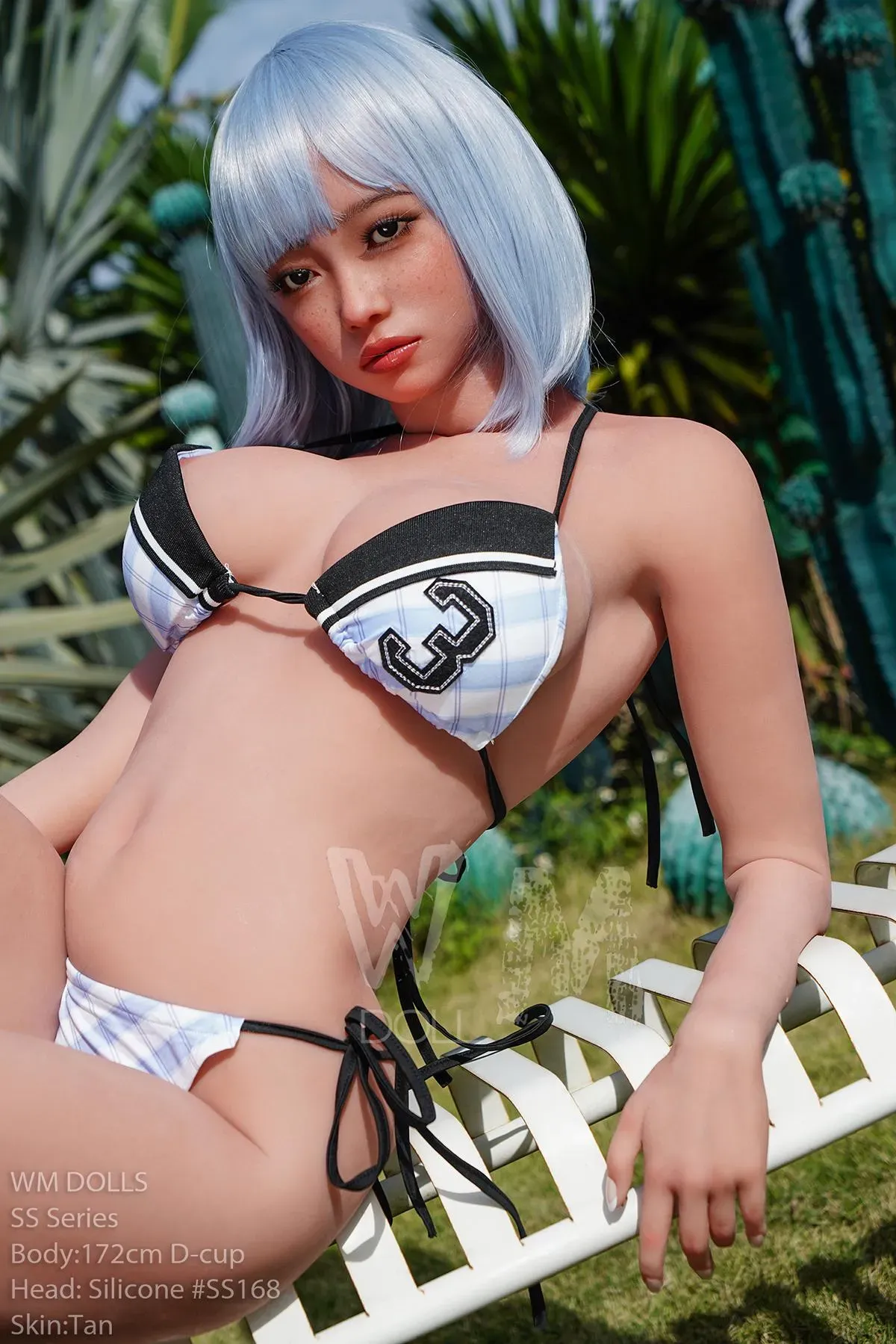Sexpuppe Giselle | Hybrid WM Sexdoll mit Silikonkopf