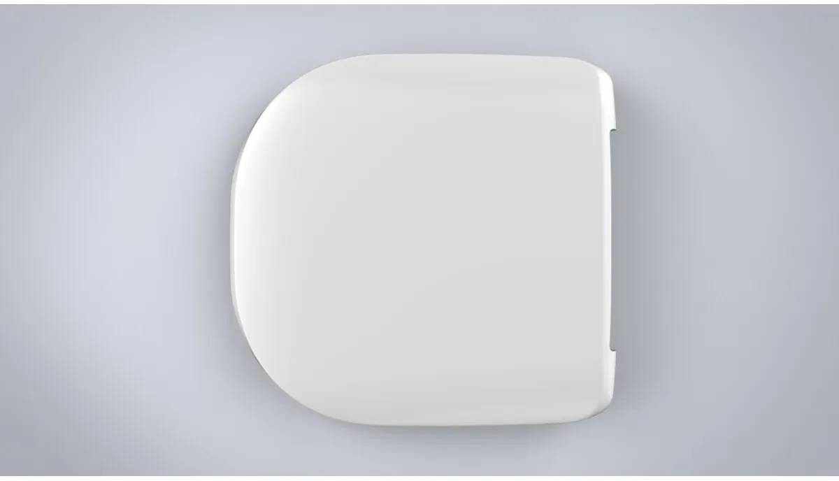 VIGOUR DERBY Urinaldeckel mit Absenkautomatik und Edelstahlscharniere, weiß