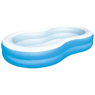 BESTWAY Lagune Family Planschbecken 262 x 157 x 46 cm
