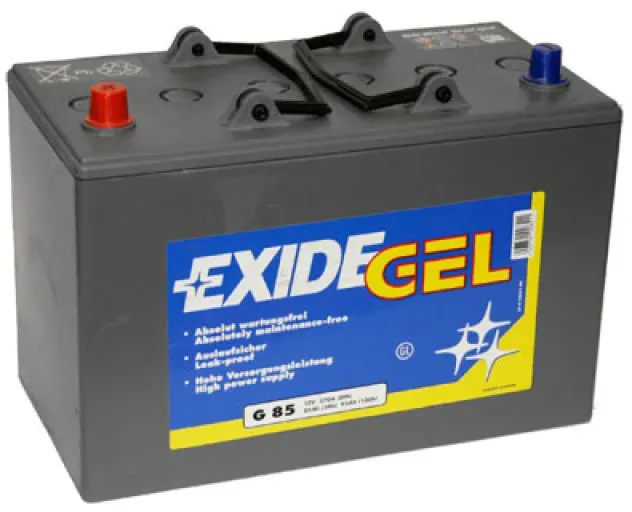 Exide Equipment Gel ES 950 (G85) Blei Akku mit A-Pol 12V, 85000mAh