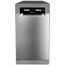 BAUKNECHT Stand-Geschirrspüler BK6FB10BS7A0X, 45 cm, Edelstahl