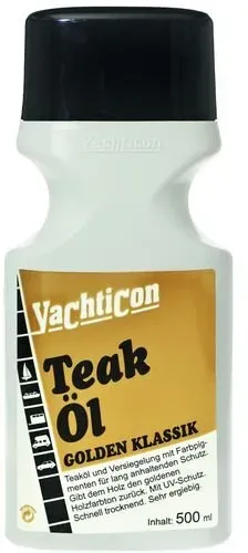 Yachticon Teak Öl golden klassik, 500ml