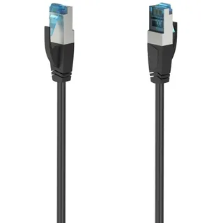 Hama Netzwerkkabel CAT-6a 10 Gbit/s S/FTP Geschirmt Schwarz 1,5 m
