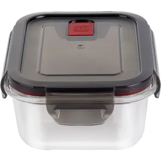 Zwilling Gusto Glasbehälter grau 14 x 7 x 18,5 cm 0,6 l 2-teiliges Set