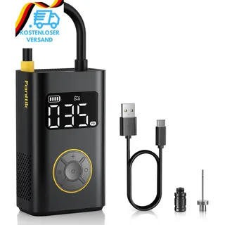 Fanttik X9 Pro Tragbare Elektronische Luftpumpe, 1 Min Schnelles Aufblasen Elekt