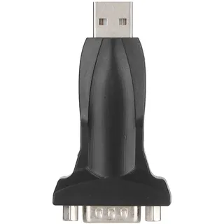 USB zu RS232 Konverter USB Serieller Adapter Stecker 9 Pin Seriell Eingebauter Prolific Chipsatz PL2303 DB9 Stecker Adapter für 10, 8, 7, Vista, XP, 2000, Linux