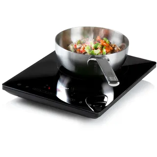 DOMO DO332IP Induktionsplatte Timerfunktion, mit Display, kabelgebunden