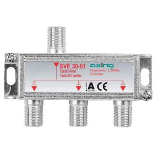 Axing SVE 30-01 3fach SAT-Verteiler basic-line