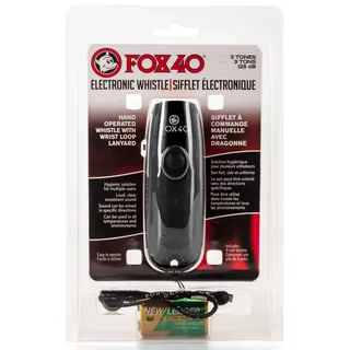 Fox 40 Fox 40® Elektronische Pfeife, Schwarz, - Schwarz