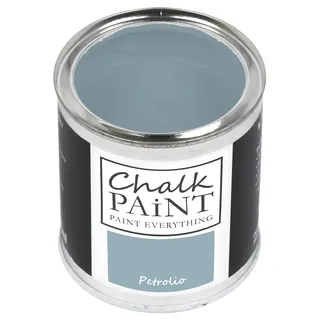 Chalk Paint Everything® Petrolio Kreidefarbe Wasserbasis für Alle Oberflächen einfach zu verarbeiten ohne schlechten Geruch - Chalk Paint Extra Matt (250 ml)