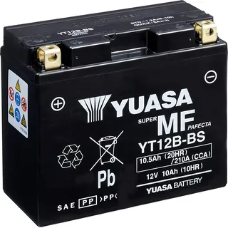 YUASA YT12B Motorradbatterie 12V 10Ah