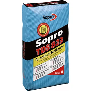SOPRO BAUCHEMIE TDS 823 TurboDichtSchlämme 2-K 1x Eimer = 9 KG (Komponente A+B)