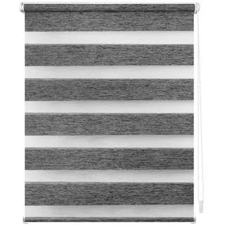 Klemmfix 90 x 150 cm meliert go green/dunkelgrau