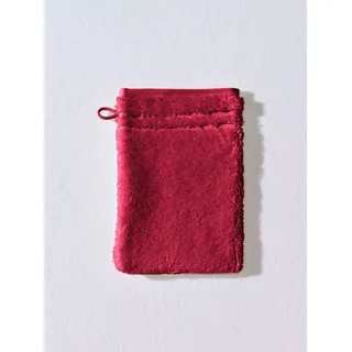 Waschhandschuh 16 x 22 cm rubin