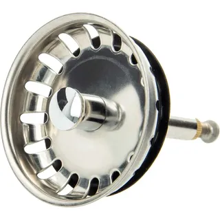 tecuro Siebkorb Ø 54 mm mit Metall-Führungsstange 8 mm und Höhenverstellung -