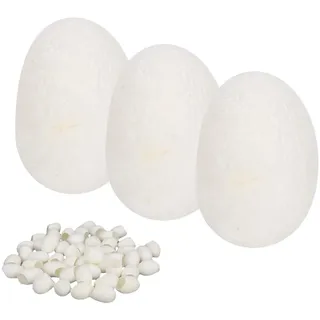 Silkworm Cocoons Removal Silk Ball Cocoons Facial Cleanser Balls, Silk Cocoons Balls Removal Silk Cocoon 50Pcs Silkworm Finger Rubs Face Care Portable Silk Removal Cocoons Silkworm Balls Facial