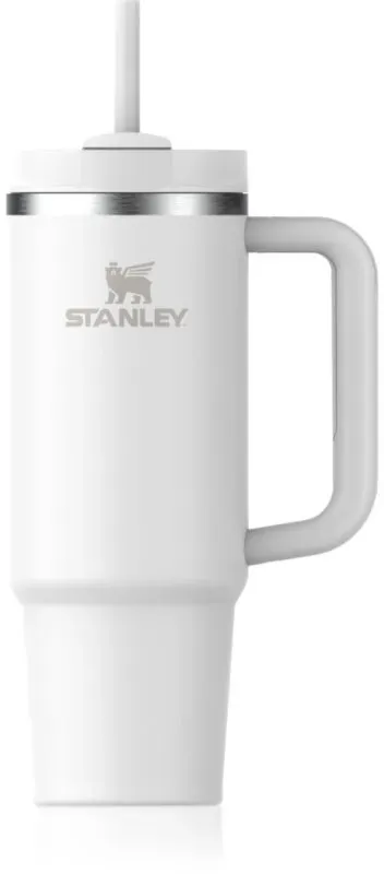 Stanley Quencher H2.O FlowStateTM Tumbler Edelstahlbecher mit Trinkhalm medium Frost 890 ml