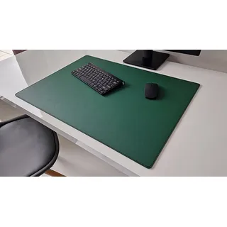 Profi Mats Schreibtischunterlage Sanftlux Kunst Leder 12 Farben un 3 Gr. grün 90 cm
