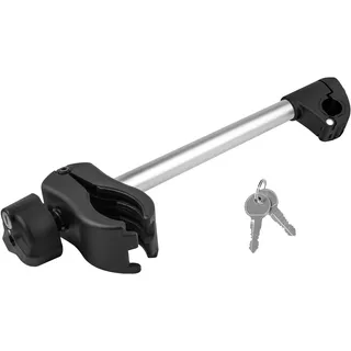 Eufab Rahmenhalter Abnehmbar Ø 2,5 cm/3 cm x 32 cm