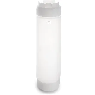 Lacor - 61980 - Flaschenflasche, Soßenbehälter, Soßenflasche, Polypropylen, Nicht tropfend, Silikondüse, BPA frei, 700 ml