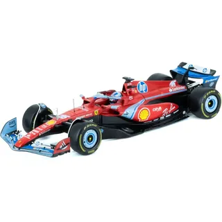 BBURAGO 18-16815L-1 - Modellauto - Ferrari SF-24 Miami Leclerc #16 (Maßstab 1:18)