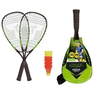 MTS Sportartikel *Speedbadminton Set SPEED 5500 im Slingbag black/green,