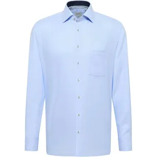 Eterna Langarmhemd Modern Fit Blau 42