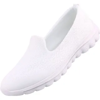 Dockers by Gerli Damen Slipper, Weiß - 41
