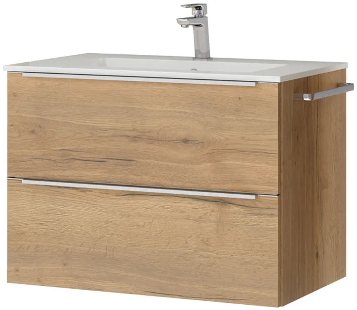 Nobilia Pure Waschtisch mit Unterschrank 81 cm