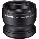 Olympus TCON-T01 Telekonverter zu TG-1 (Telekonverter, Universell), Objektivkonverter, Schwarz