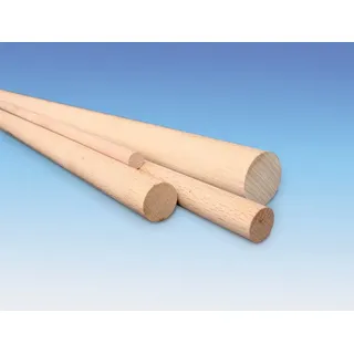 Nobby Sitzstange-Rundholz aus Buche 1 m; 12 mm