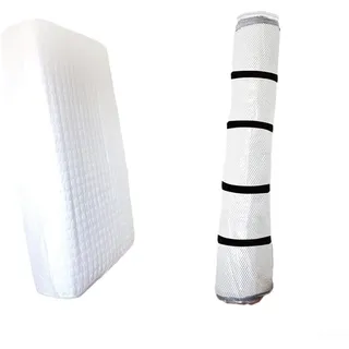 Honseadek Schaumstoff-Matratzen-Vakuumbeutel für bewegliche Lagerung, Vakuum-Matratzenbeutel mit Gurten, platzsparende Kompression, auslaufsicherer Schutz (250 x 200 cm)
