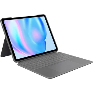 Logitech Combo Touch iPad Air 13 (M2) (2024) Tastatur-Case Graphite