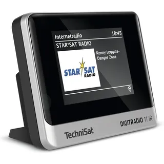 Technisat DIGITRADIO 11 IR - DAB+ Und Internetradio Adapter (WLAN, Farb-Display,