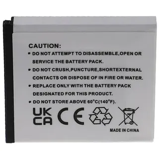 EXTENSILO 2x Akku kompatibel mit Canon Digital Ixus 70, 30, 75, 60, 65, 255 HS, 40, 50, i7, 80 is, 55, 82 Kamera (800 mAh, 3,7 V, Li-Ion)