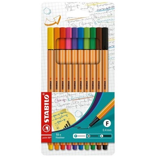 Stabilo point 88 Fineliner - Standardfarben