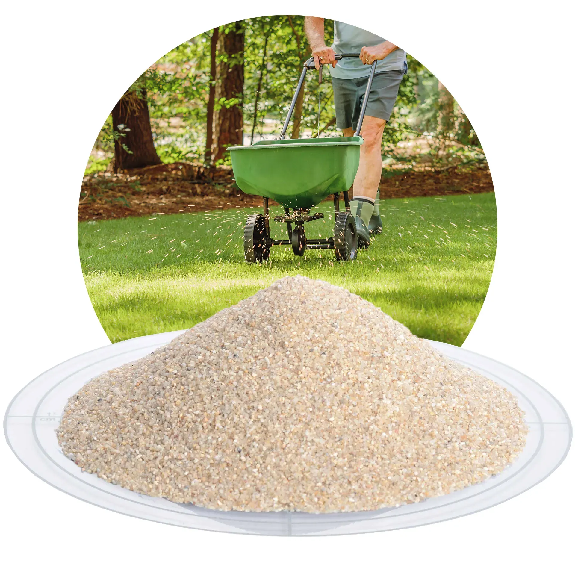 Rasensand 0,5-1,0 mm - 25 kg Sack